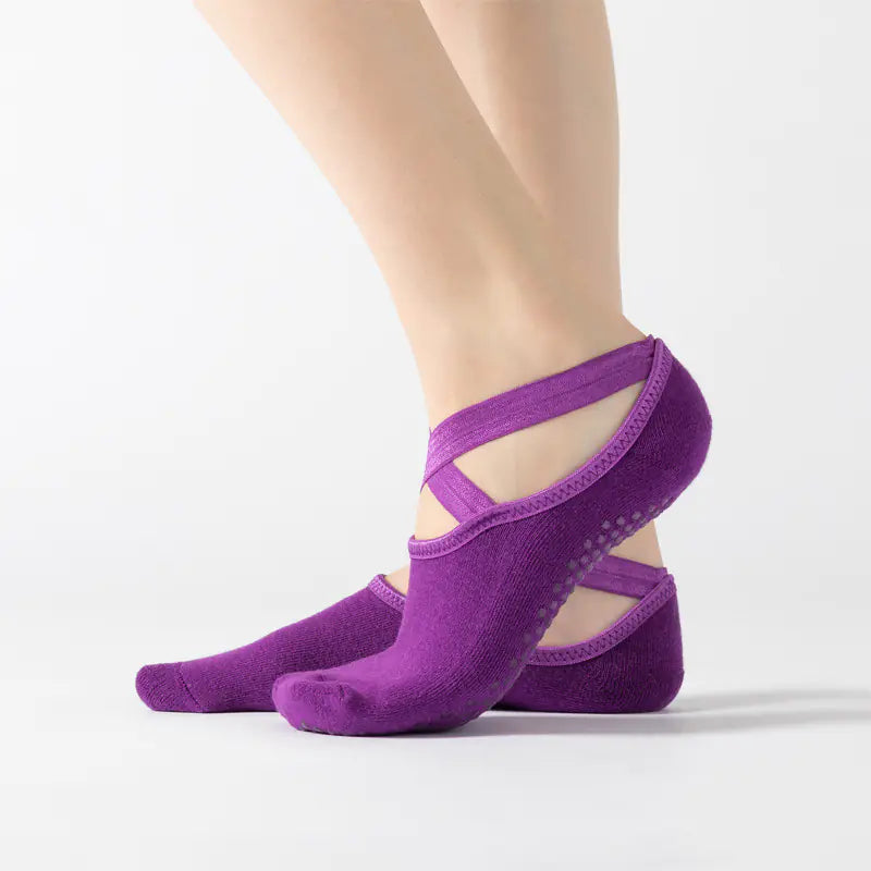 Thick Yoga Socks with Towel Bottom