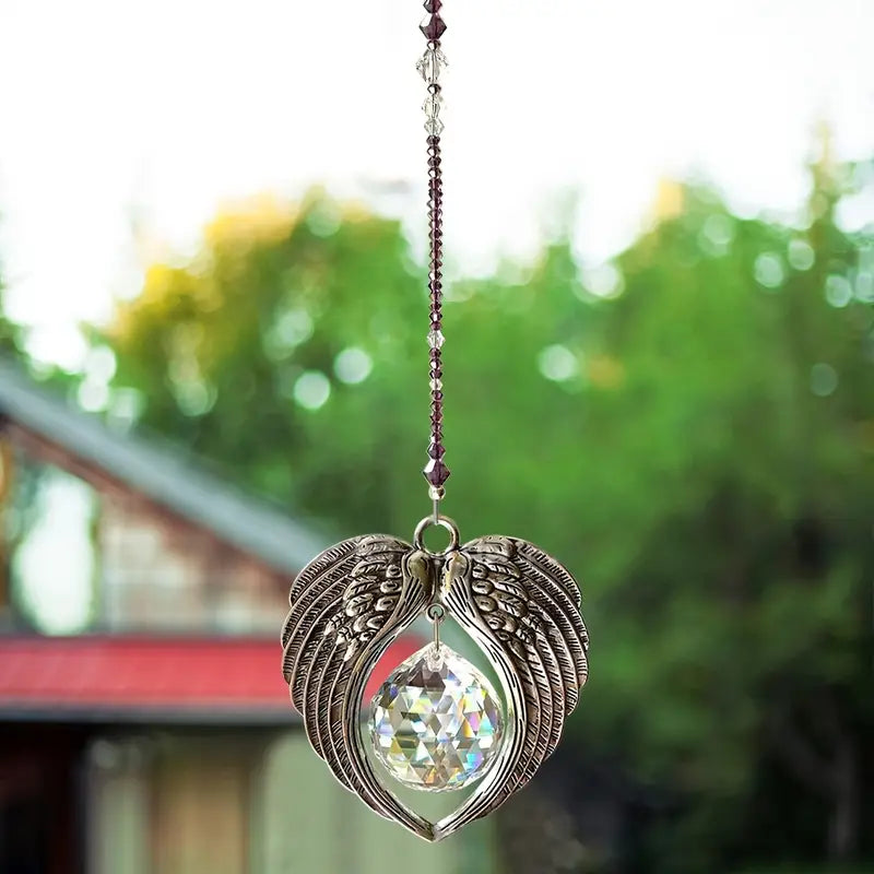 Angel Wings Metal Pendant Decoration