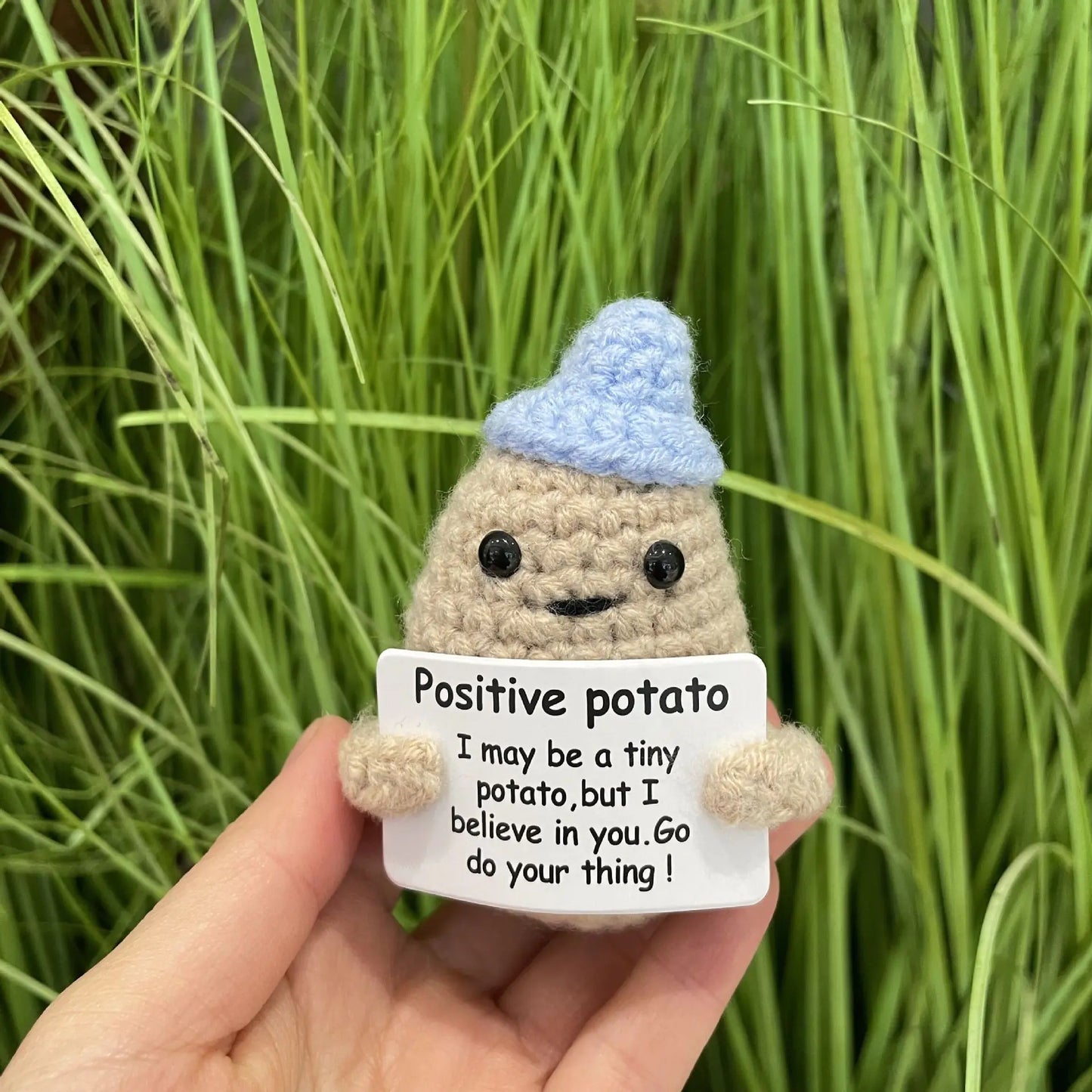 Positive Energy Crocheted Messages