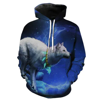 Wolf 3D Hoodie