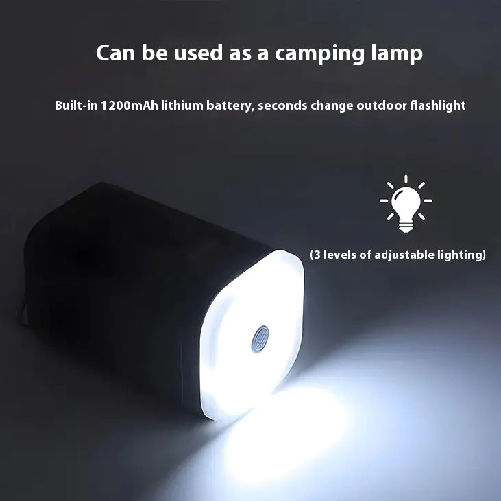 Camping Electric Air Pump with Light