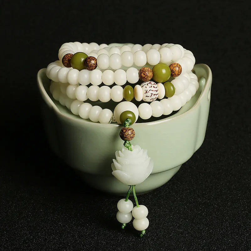 Natural Bodhi Bead Bracelet
