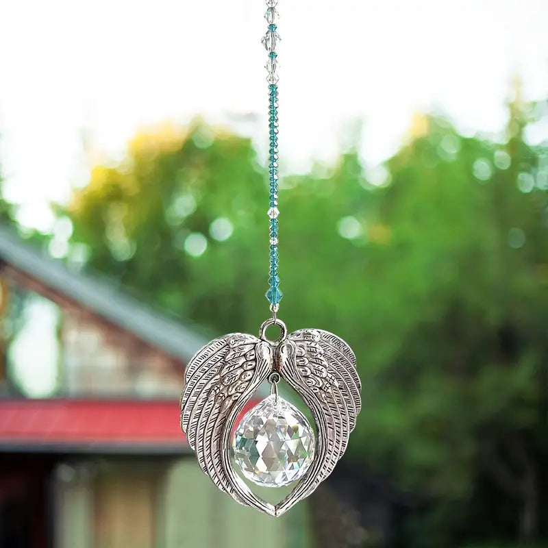 Angel Wings Metal Pendant Decoration