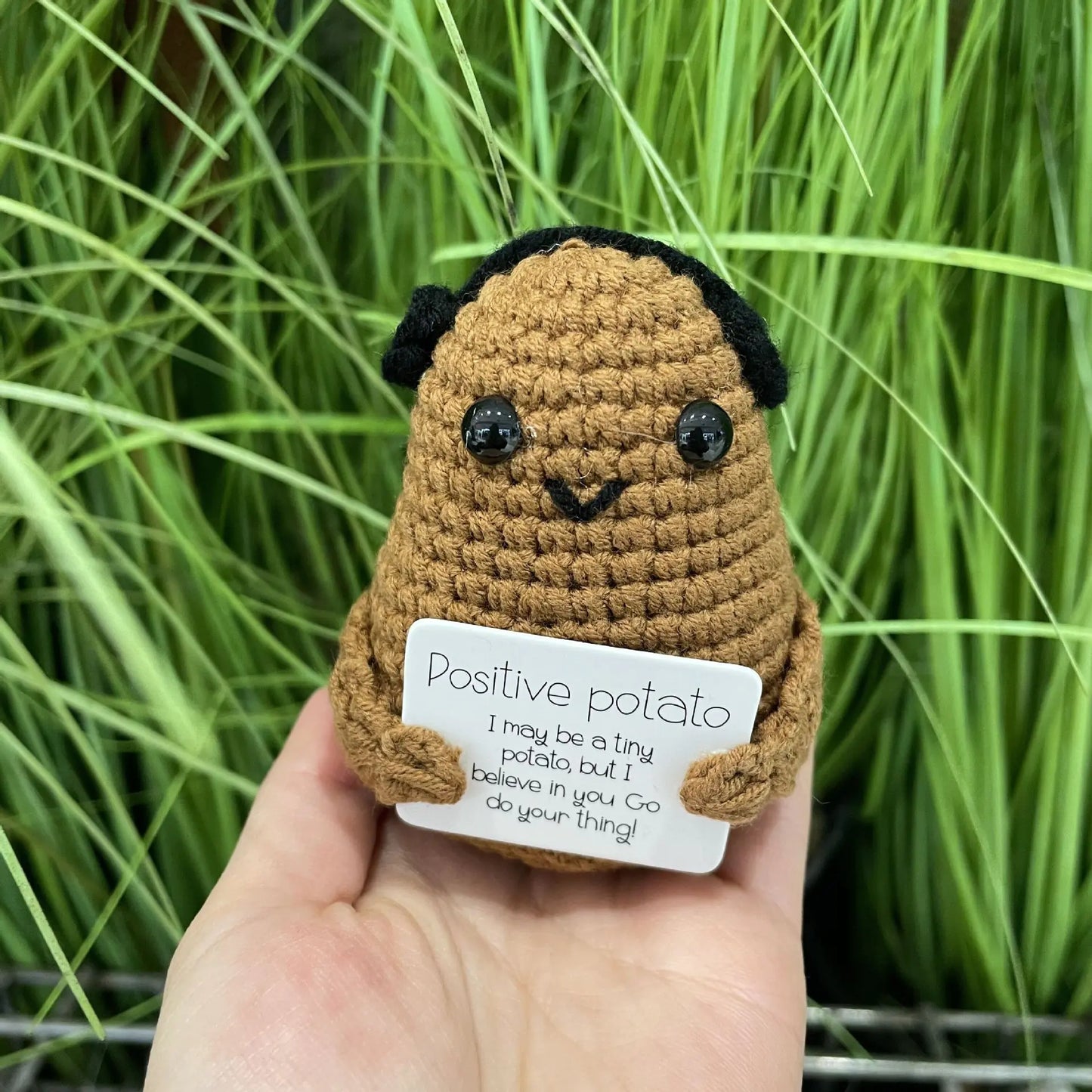Positive Energy Crocheted Messages
