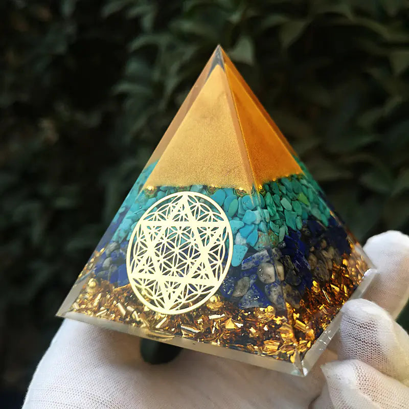 Crystal Stone Pyramid