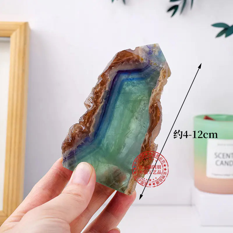 Green Fluorite Tower Column