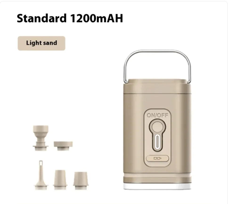 Camping Electric Air Pump with Light
