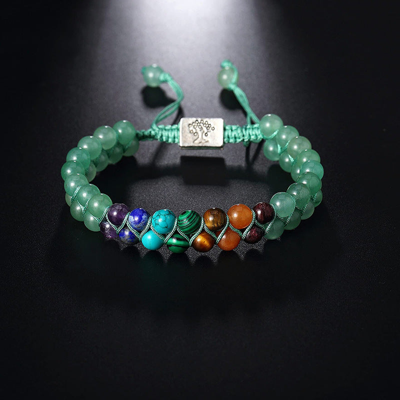 7 Chakra Double Layer Bracelet