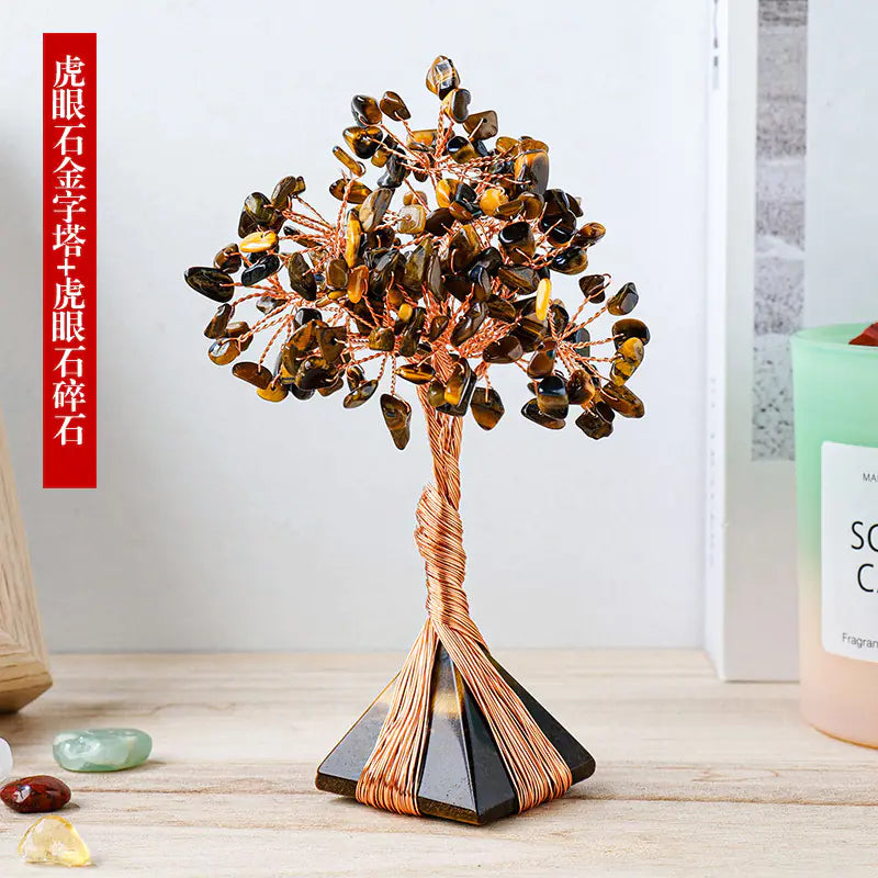 Pyramid Crystal Gravel Tree