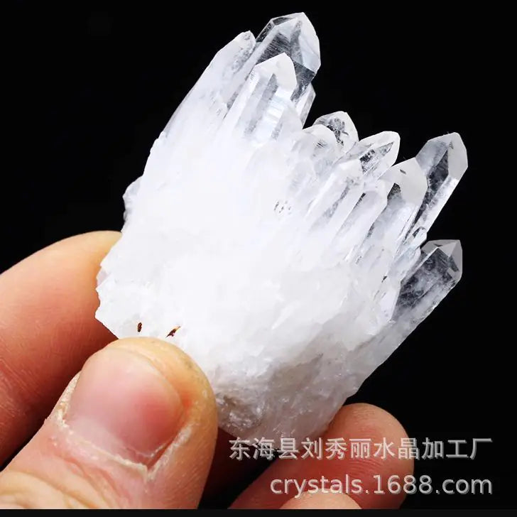 Natural White Crystal Cluster Energy Stone
