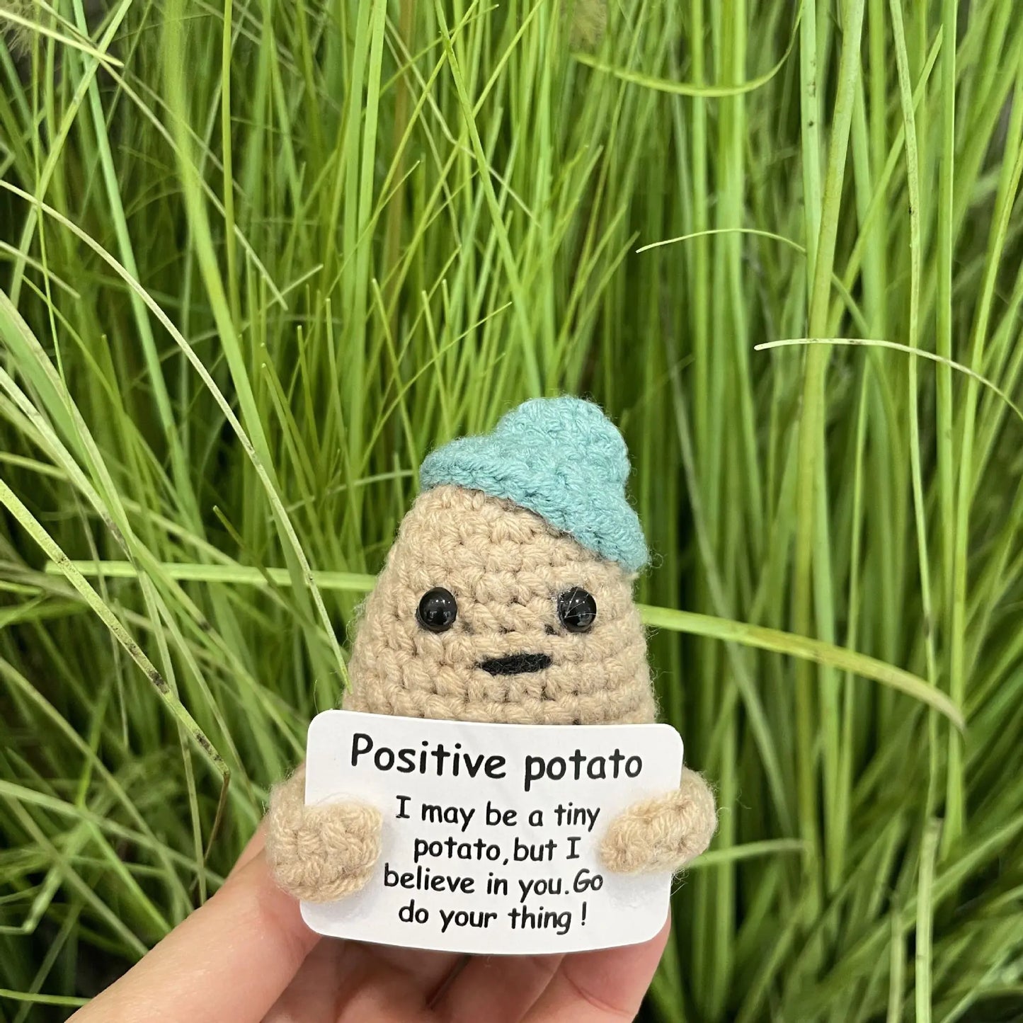 Positive Energy Crocheted Messages
