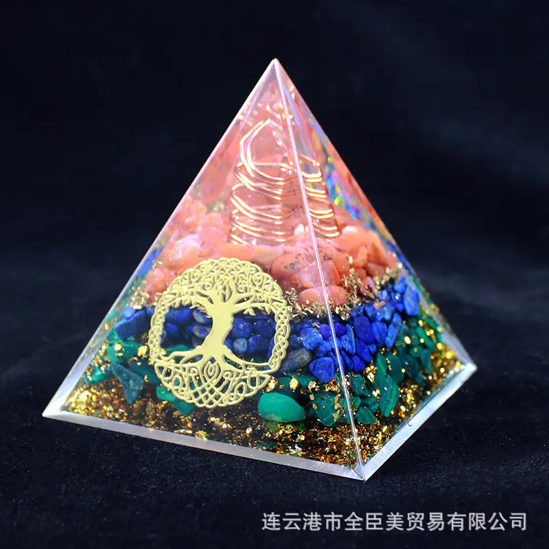 Crystal Stone Pyramid
