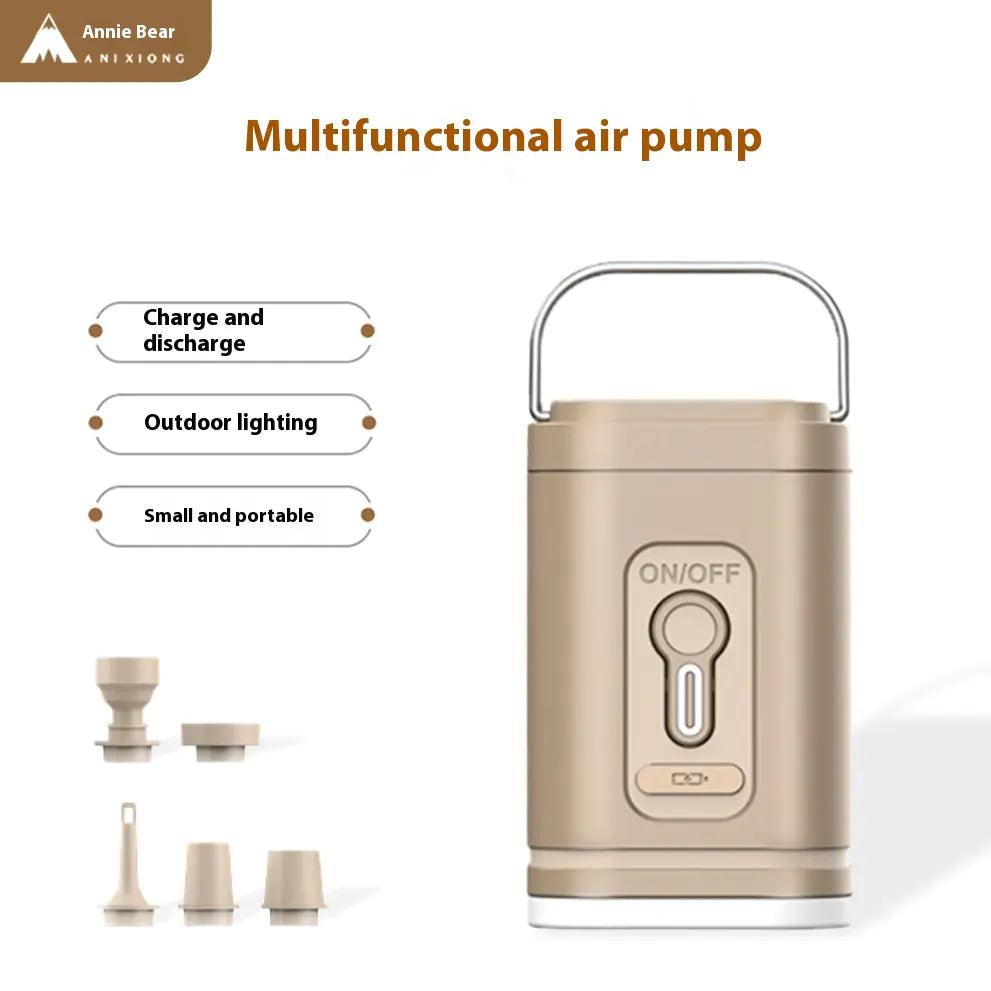 Camping Electric Air Pump with Light