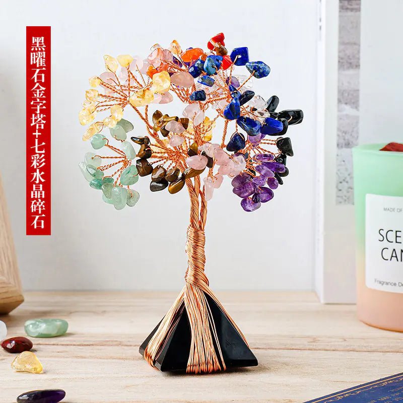 Pyramid Crystal Gravel Tree