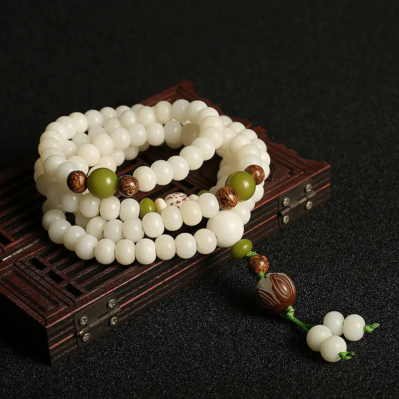 Natural Bodhi Bead Bracelet