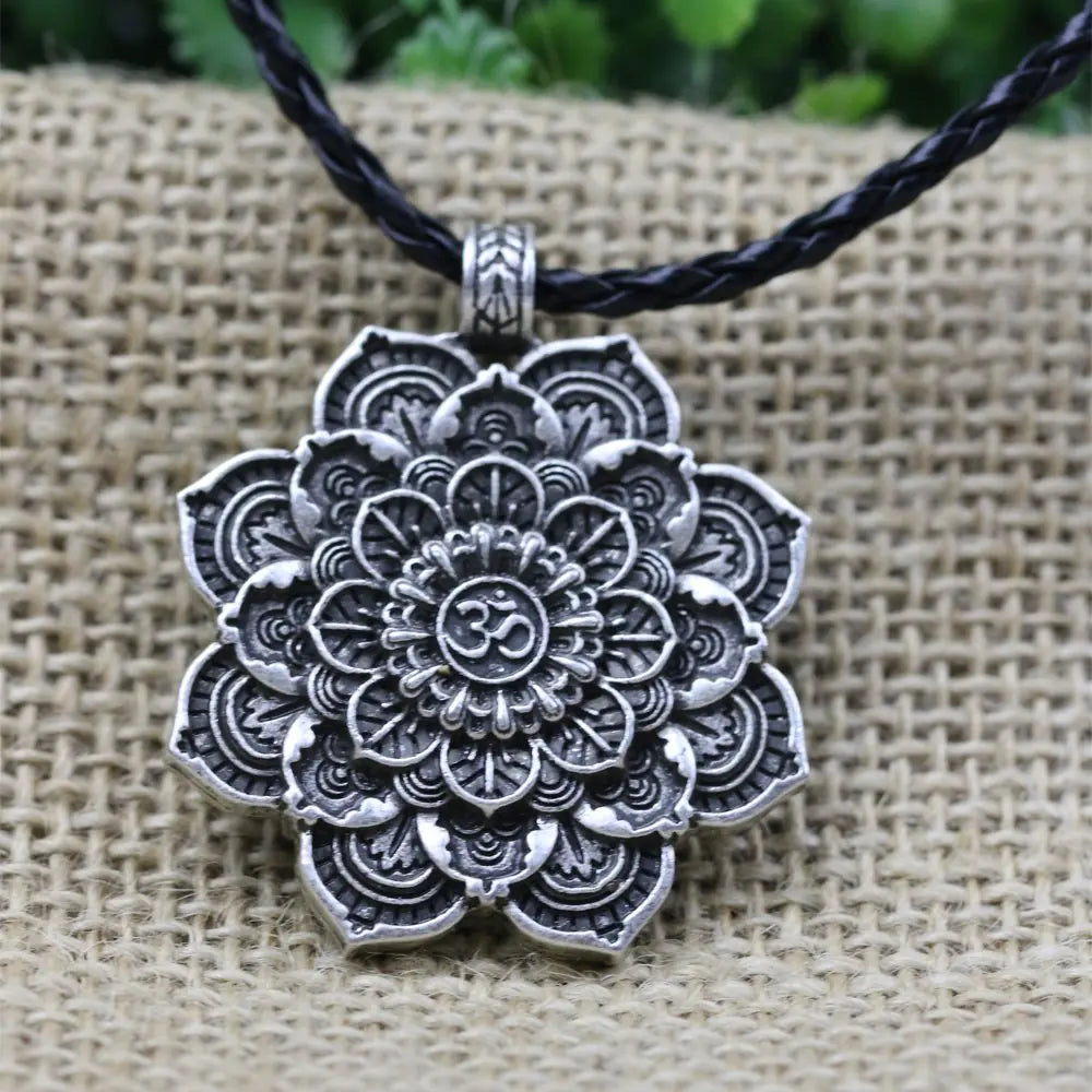 Meditation Mandala Amulet Necklace