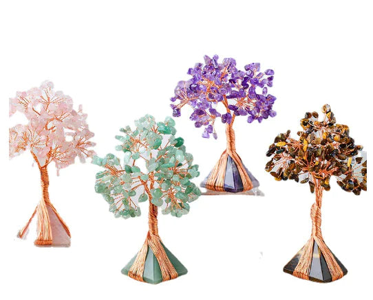 Pyramid Crystal Gravel Tree