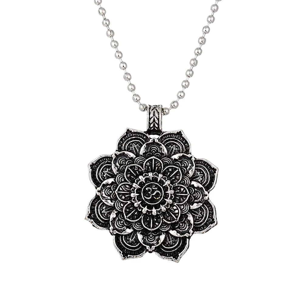 Meditation Mandala Amulet Necklace