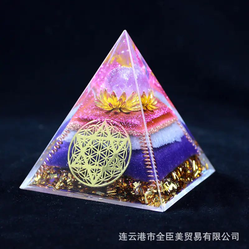 Crystal Stone Pyramid