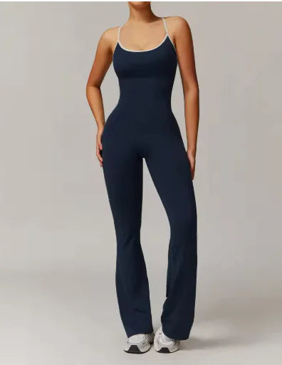 Slim Fit Yoga Fitness Jumpsuit