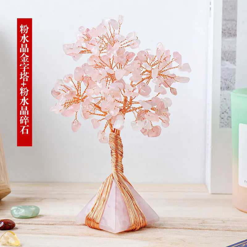 Pyramid Crystal Gravel Tree