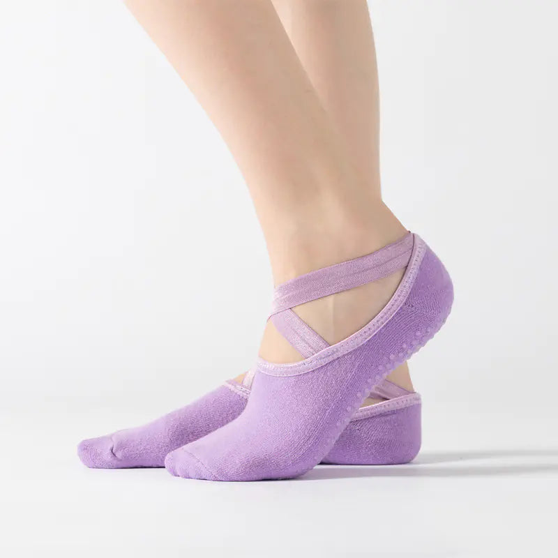 Thick Yoga Socks with Towel Bottom