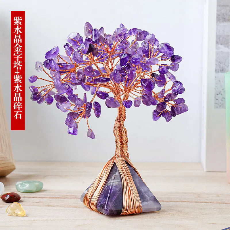 Pyramid Crystal Gravel Tree