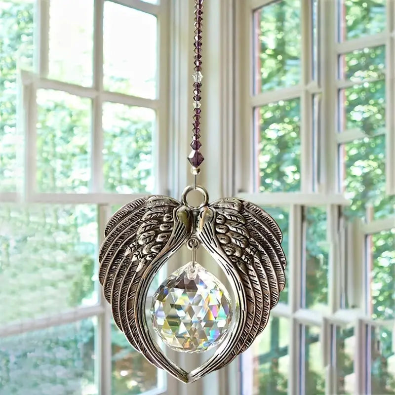Angel Wings Metal Pendant Decoration