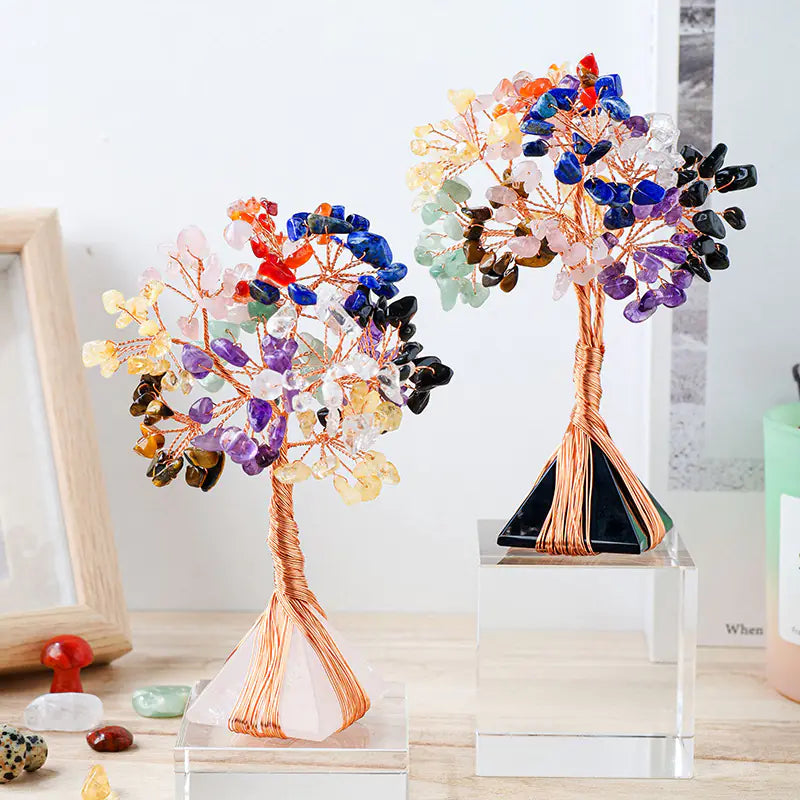 Pyramid Crystal Gravel Tree
