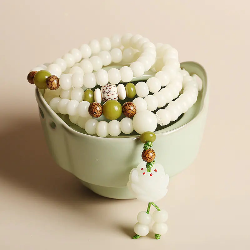 Natural Bodhi Bead Bracelet