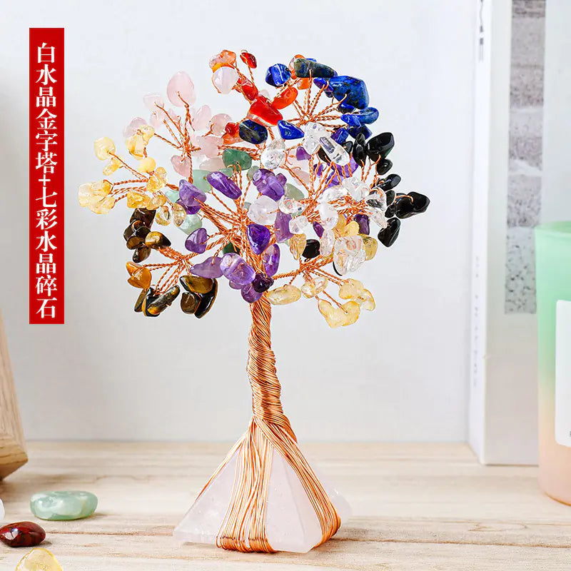 Pyramid Crystal Gravel Tree