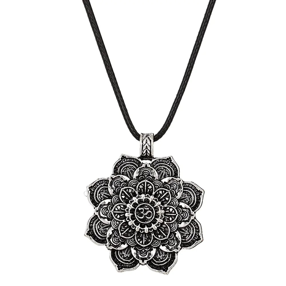 Meditation Mandala Amulet Necklace