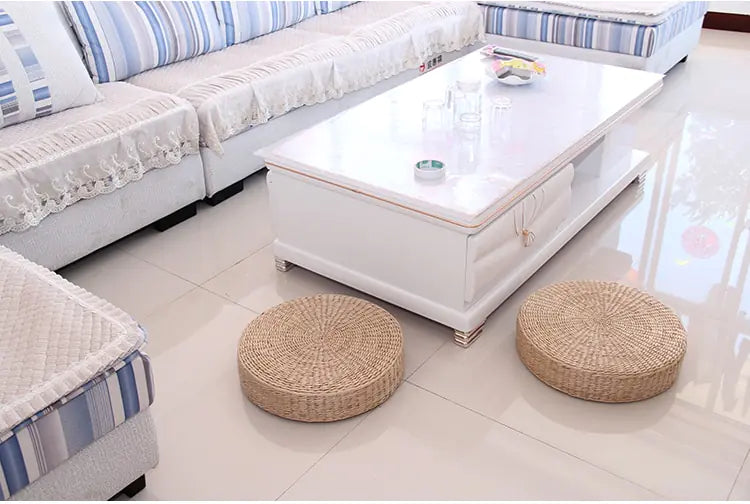 Natural Straw Tatami Seat