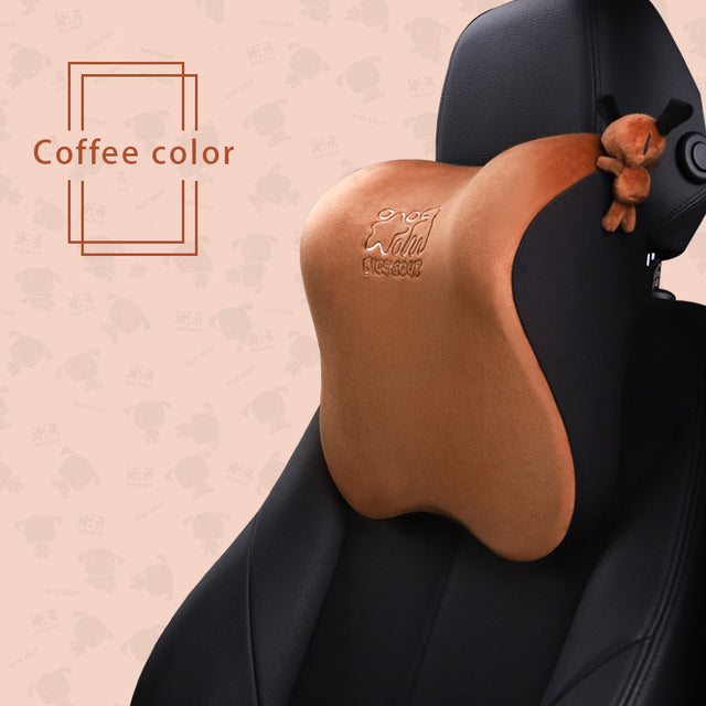 Car Seat Lumbar and Neck Pillows