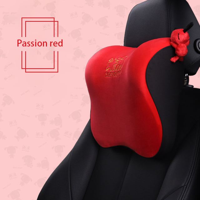 Car Seat Lumbar and Neck Pillows