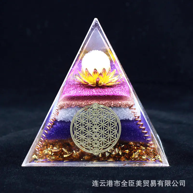Crystal Stone Pyramid