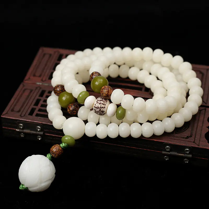 Natural Bodhi Bead Bracelet