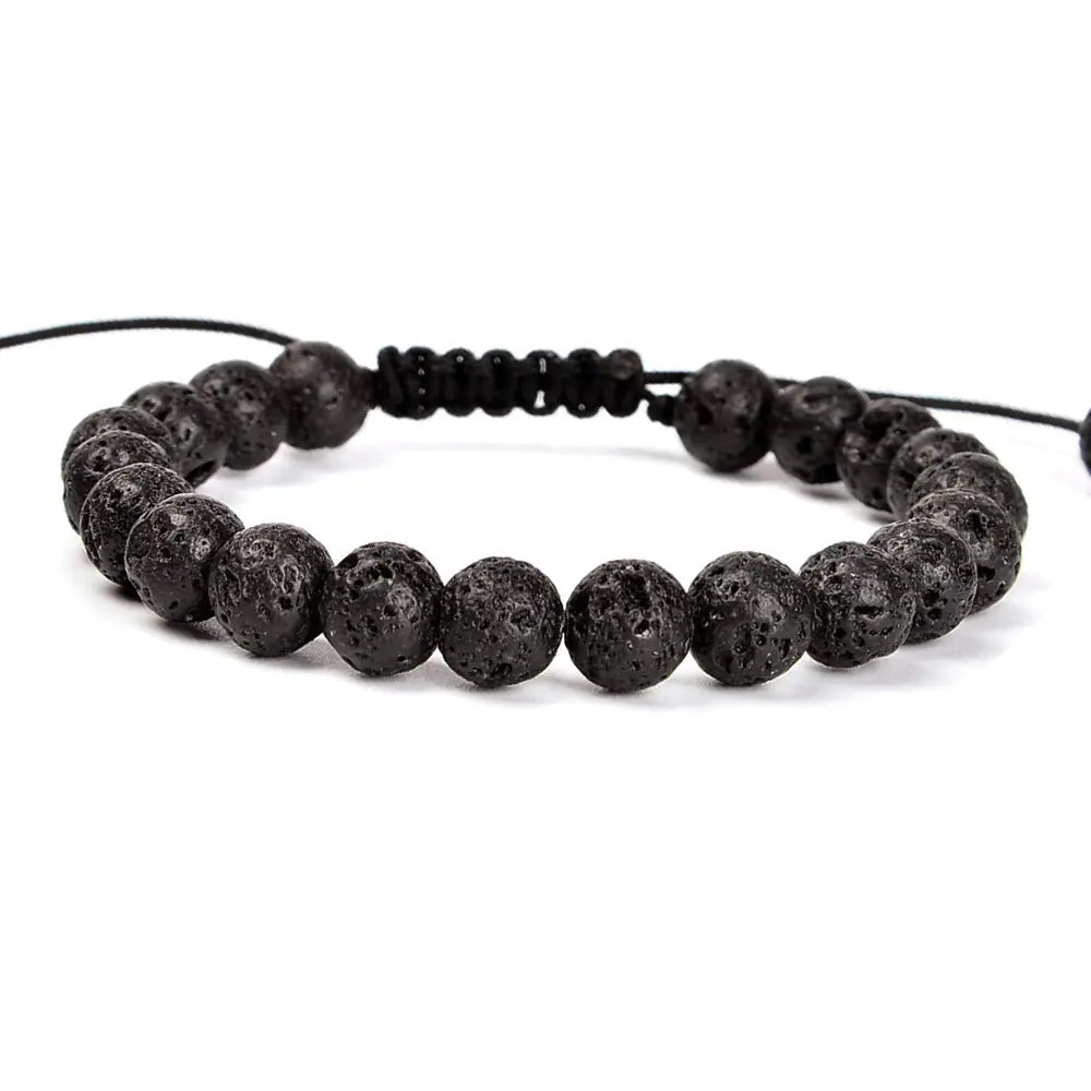 Natural 8mm Healing Crystals Stretch Bracelet