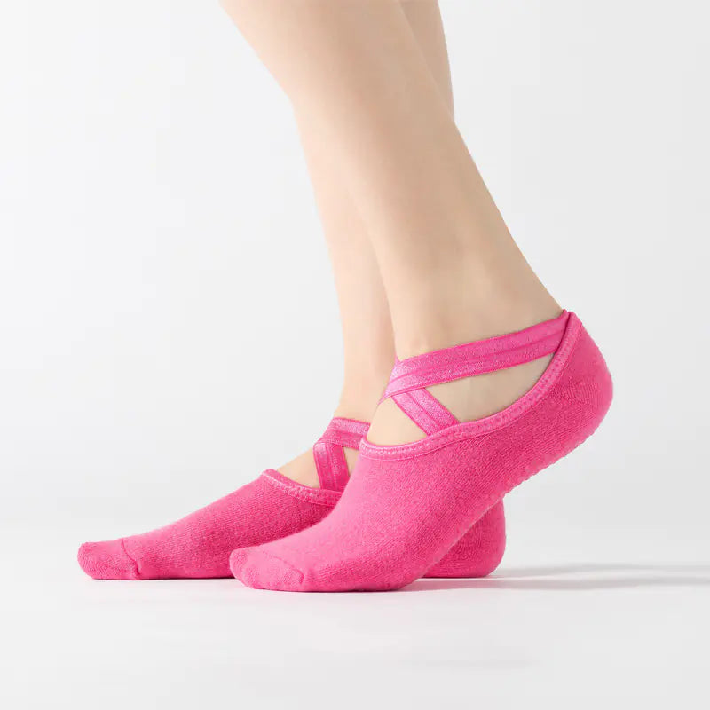 Thick Yoga Socks with Towel Bottom