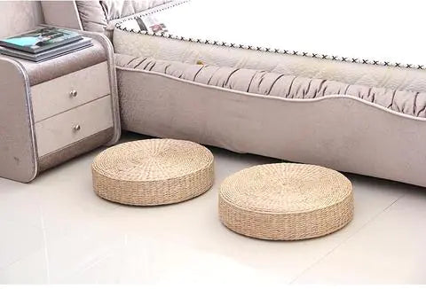 Natural Straw Tatami Seat