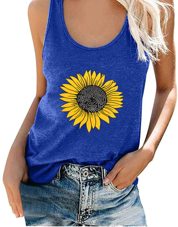 Sunflower Tank Top