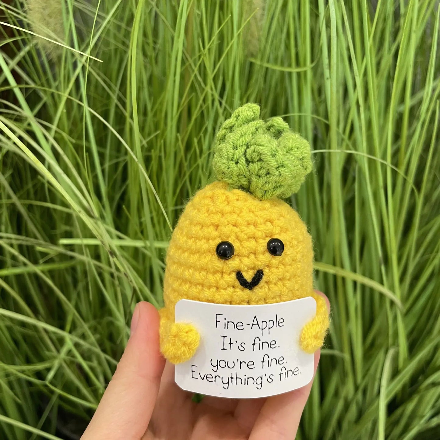 Positive Energy Crocheted Messages