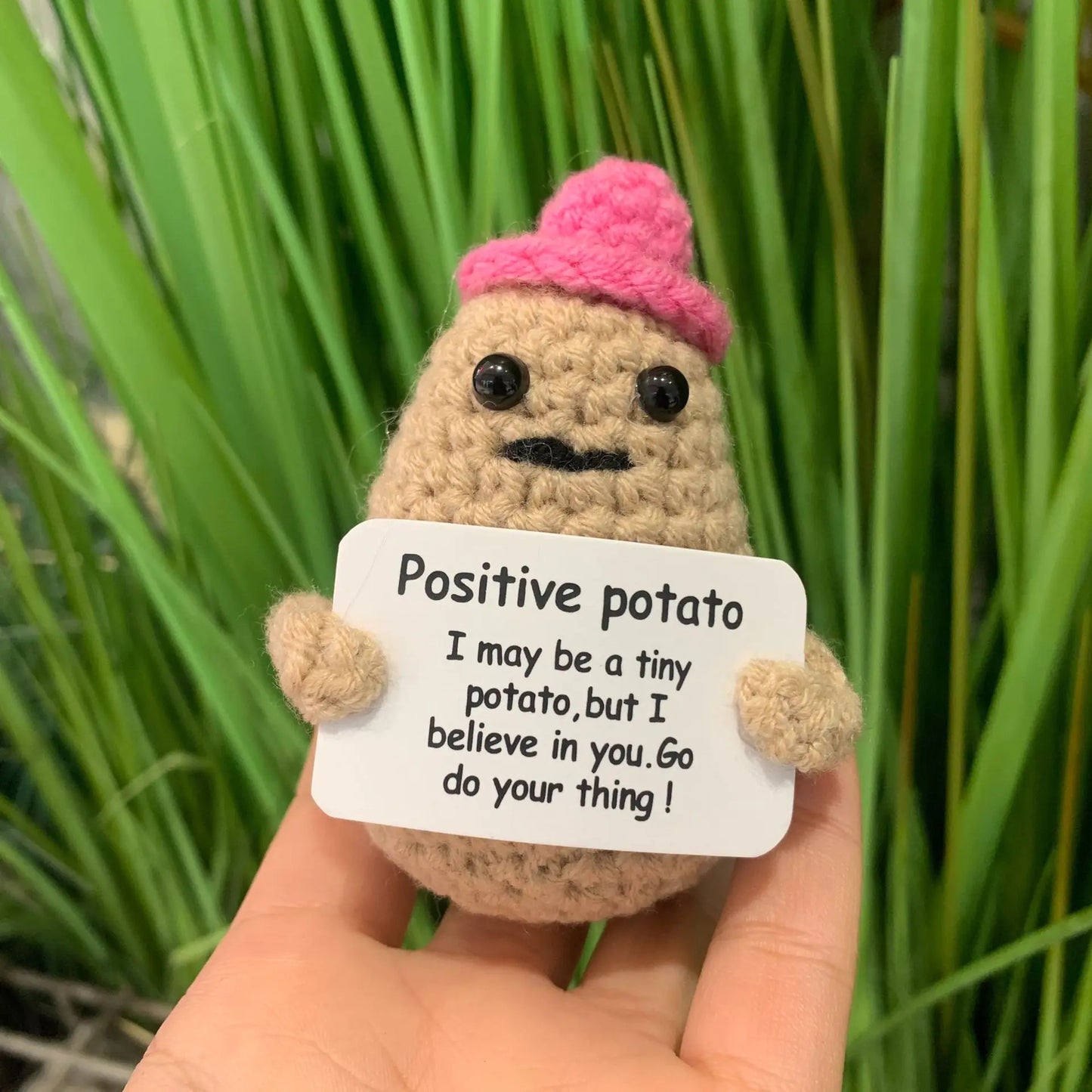 Positive Energy Crocheted Messages