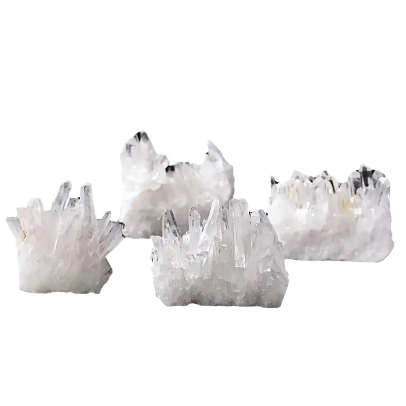 Natural White Crystal Cluster Energy Stone
