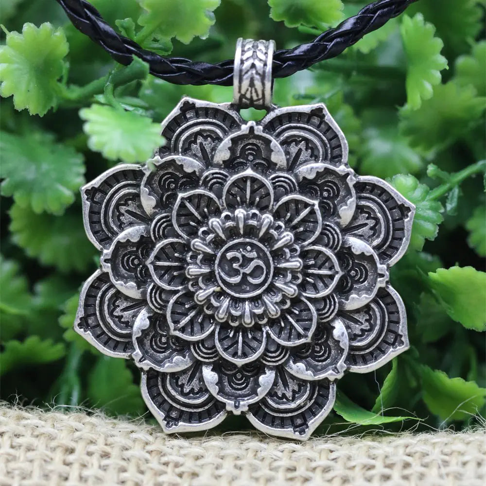 Meditation Mandala Amulet Necklace