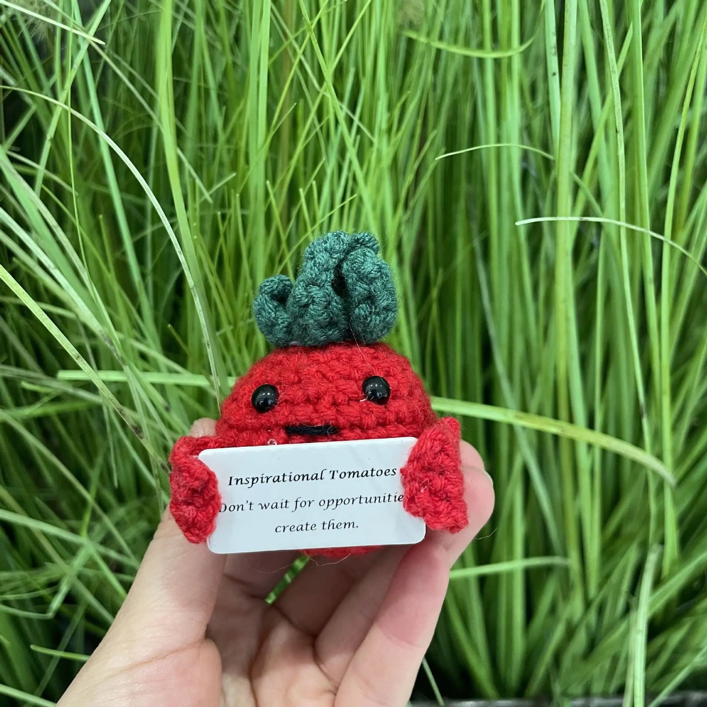 Positive Energy Crocheted Messages