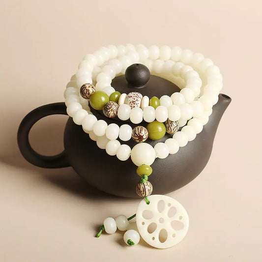 Natural Bodhi Bead Bracelet