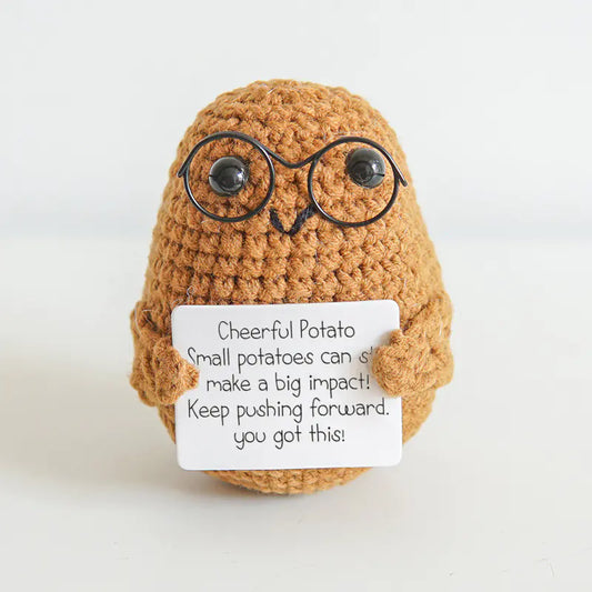 Positive Energy Crocheted Messages