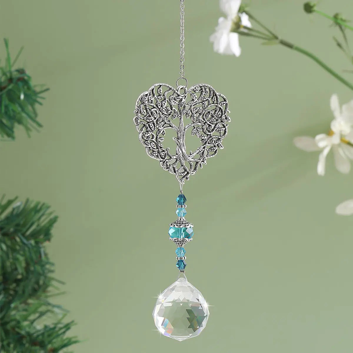 Heart Tree of Life Pendant Decoration