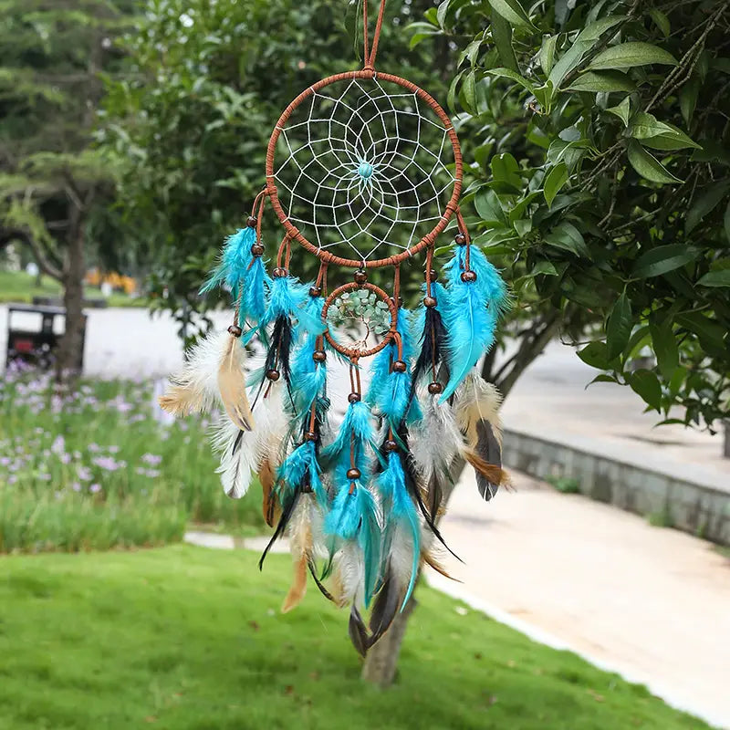Double Circle Tree of Life Dream Catcher